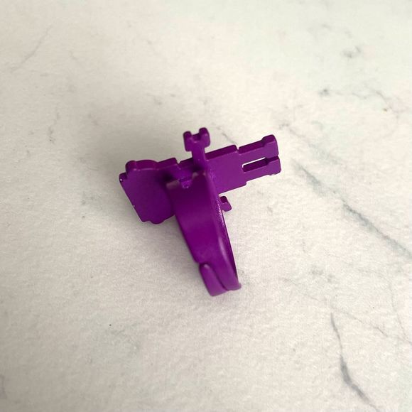 Vintage Purple Nerd Robot Adjustable Ring - Picture 7 of 7
